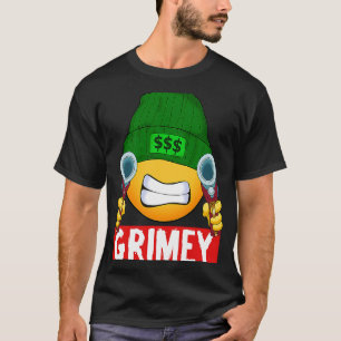 Grimey Jamaican Dancehall UK Drill Grime Music Rap T-Shirt