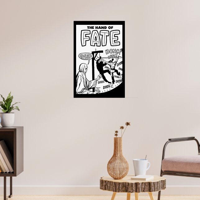Grimm Reaper Man Holding Back time Comics art Poster (Living Room 3)