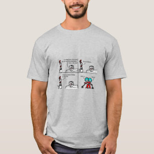 Grimm & Twisted: Darkly Humourous Attire for Brave T-Shirt