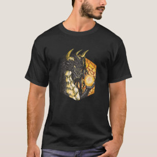 Grimmiger Dragon Has Piglet Pig In Your Hand   T-Shirt