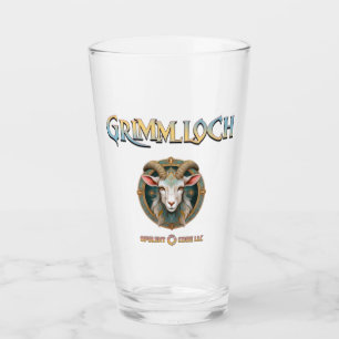 Grimmloch Goat Emblem Fantasy RPG Glass