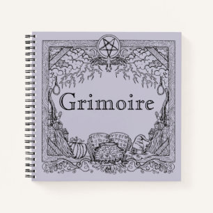 Grimoire Magick Witchy Notebook