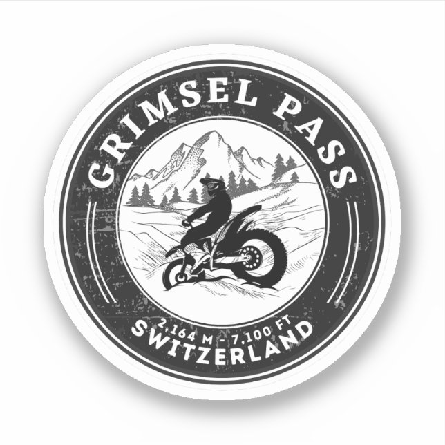  Grimsel Pass swiss–alps motorcycle tour (Front)