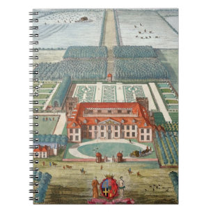 Grimsthorp in the county of Lincoln engraved by Jo Notebook