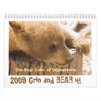 Grin and Bear it - Customised Calendar