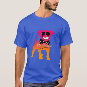 Grin And Bear It - IT'S CHRISTMAS Royal Blue T-Shirt