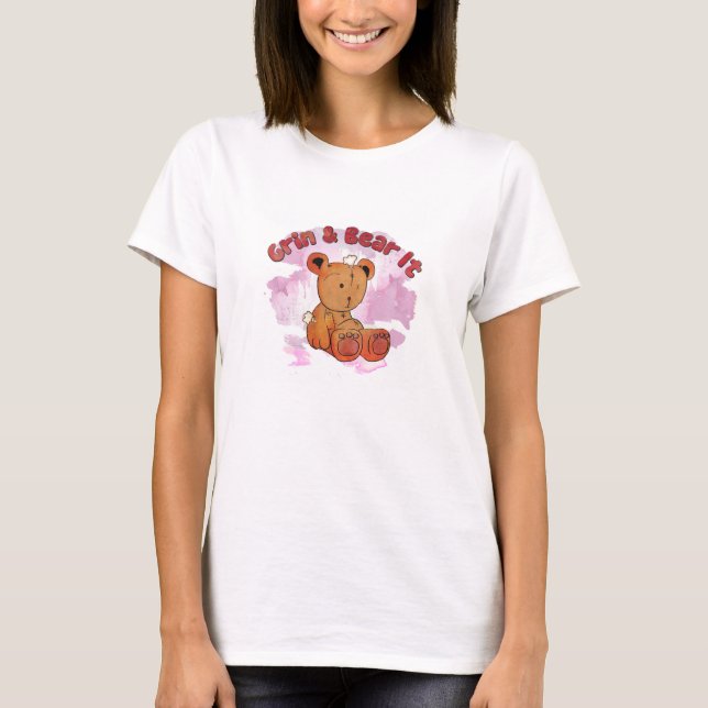 grin and bear it T-Shirt (Front)