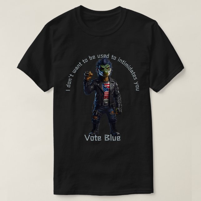Grin Protocol 50x50 Gator Punk Vote edition 001 T-Shirt (Design Front)