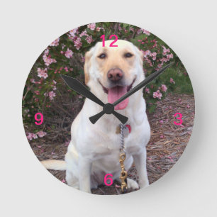 Grin Round Clock
