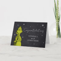 Grinch Chalkboard Baby Shower
