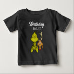 Grinch Chalkboard Birthday Boy Baby T-Shirt<br><div class="desc">Check out this fun Dr. Suess Grinch birthday shirt.</div>