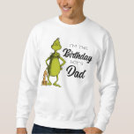 Grinch Chalkboard Birthday Boy's Dad Sweatshirt<br><div class="desc">Check out this fun Dr. Suess Grinch birthday boy's dad shirt.</div>