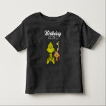 Grinch Chalkboard Birthday Girl Toddler T-Shirt<br><div class="desc">Check out this fun Dr. Suess Grinch birthday shirt.</div>