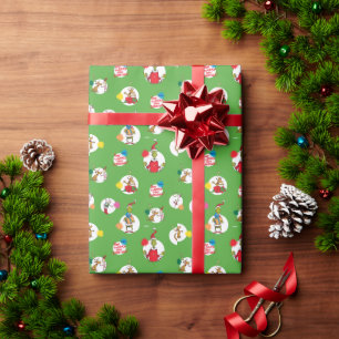 Grinch   Christmas Dot Pattern Wrapping Paper
