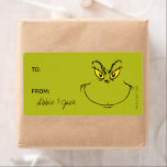 Grinch | Christmas - To From Stickers<br><div class="desc">Celebrate the Holiday's with Grinch! Personalise these cute labels with your name!</div>
