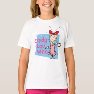 Grinch   Cindy-Lou Who - Candy Cane T-Shirt
