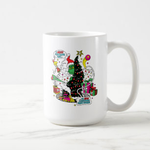 Grinch Colourful Christmas Graphic Coffee Mug