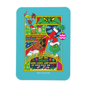 Grinch   Comic Graphic Magnet