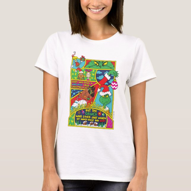 Grinch | Comic Graphic T-Shirt (Front)