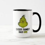 Grinch | Every Family Has One Mug<br><div class="desc">The holidays will not be complete without Grinch!  HOW Grinch STOLE CHRISTMAS is a classic story of a town called Who-ville and how the Christmas spirit can melt even the coldest of hearts.</div>