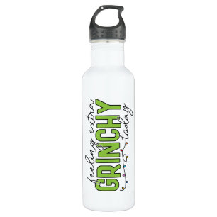 Grinch   Feeling Extra Grinchy Today 4 710 Ml Water Bottle