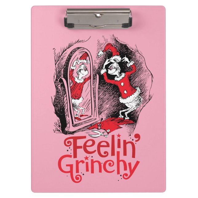 Grinch | Feeling Grinchy Clipboard (Front)