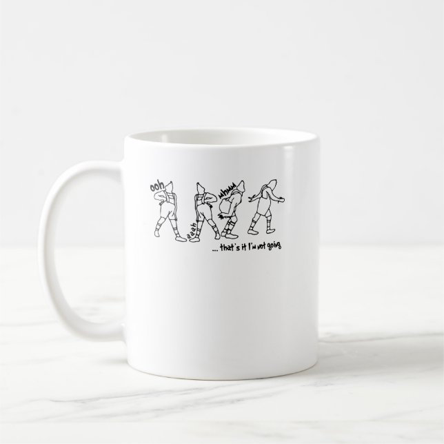 grinch funny christmas 3 coffee mug (Left)
