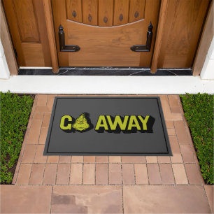 Grinch   Go Away Doormat