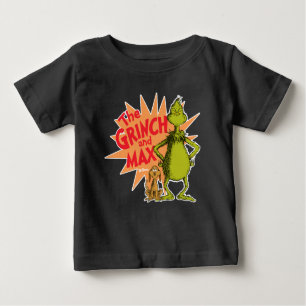 Grinch Grinch & Max Starburst Baby T-Shirt