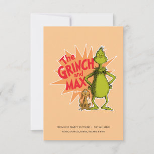 Grinch   Grinch & Max Starburst Card