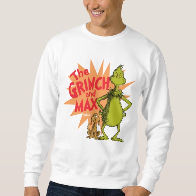 Grinch | Grinch & Max Starburst Sweatshirt (Front)