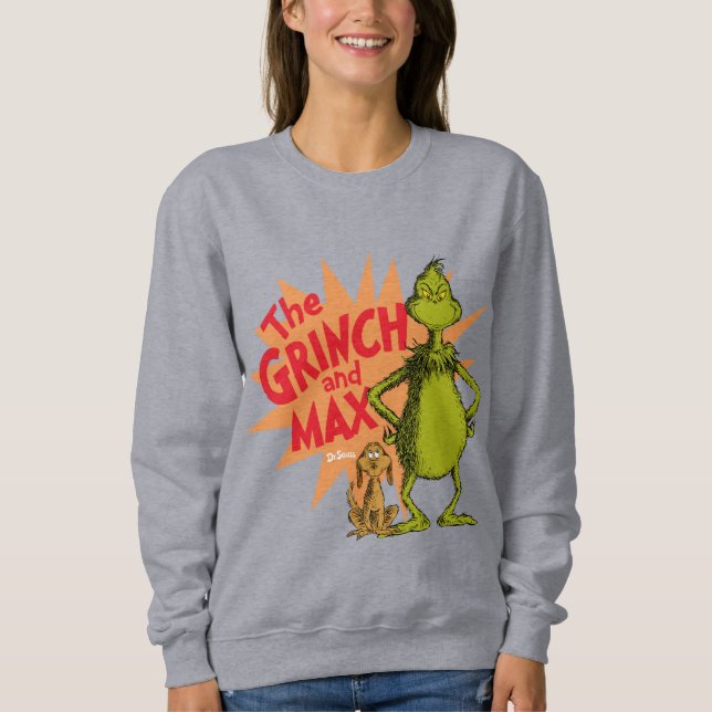 Grinch | Grinch & Max Starburst Sweatshirt (Front)