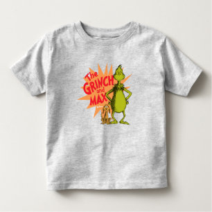 Grinch   Grinch & Max Starburst Toddler T-Shirt
