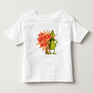 Grinch   Grinch & Max Starburst Toddler T-Shirt