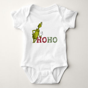 Grinch   Ho Ho Ho Baby Bodysuit
