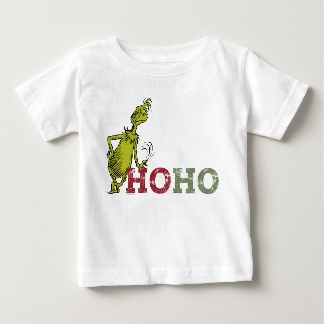Grinch | Ho Ho Ho Baby T-Shirt (Front)