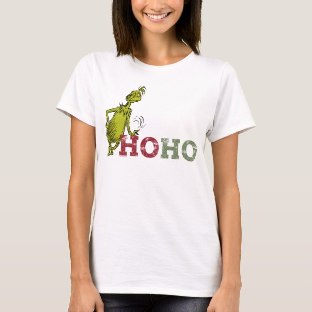 Grinch | Ho Ho Ho T-Shirt (Front)