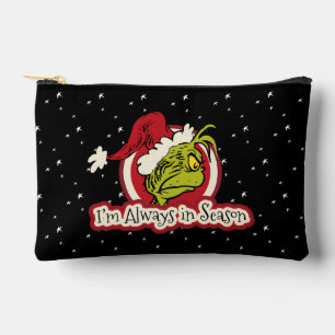 Grinch   I'm Always in Season Accessory Pouch