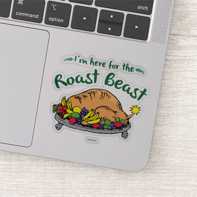 Grinch | I'm Here for the Roast Beast Quote (Detail)