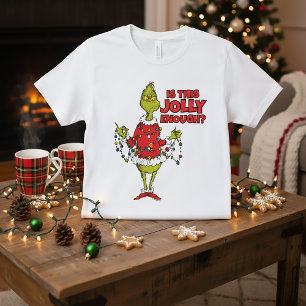 Grinch   "Is This Jolly Enough?" Tri-Blend Shirt