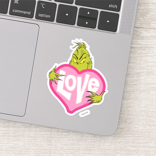 Grinch | Love Pink Heart (Detail)