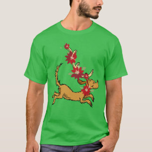 Grinch Max Christmas Pointsettia T-Shirt