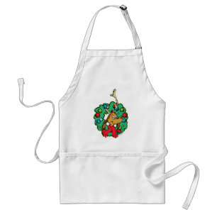 Grinch   Max Christmas Wreath Standard Apron