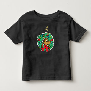 Grinch   Max Christmas Wreath Toddler T-Shirt