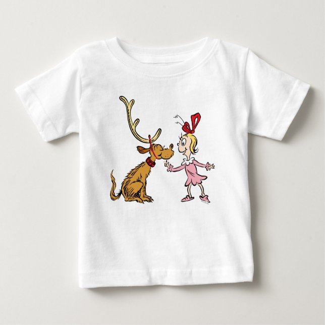 Grinch | Max & Cindy Lou Who Baby T-Shirt (Front)