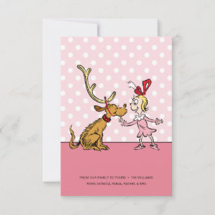 Grinch Max & Cindy Lou Who Card