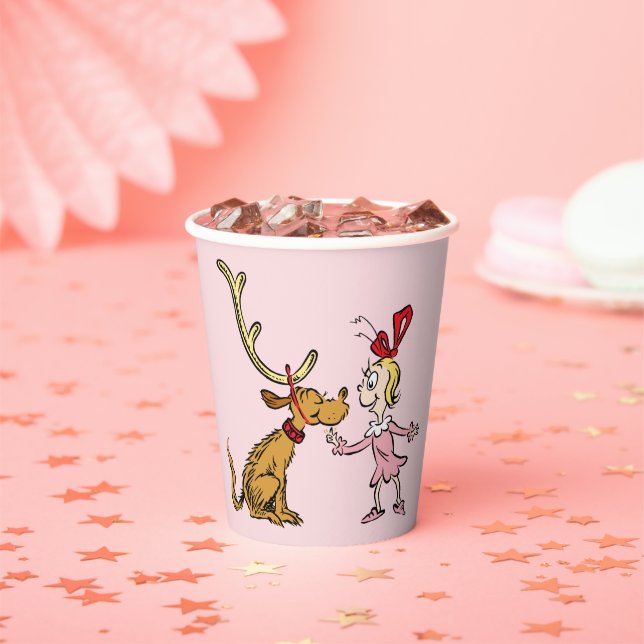 Grinch | Max & Cindy Lou Who Paper Cups (Insitu)