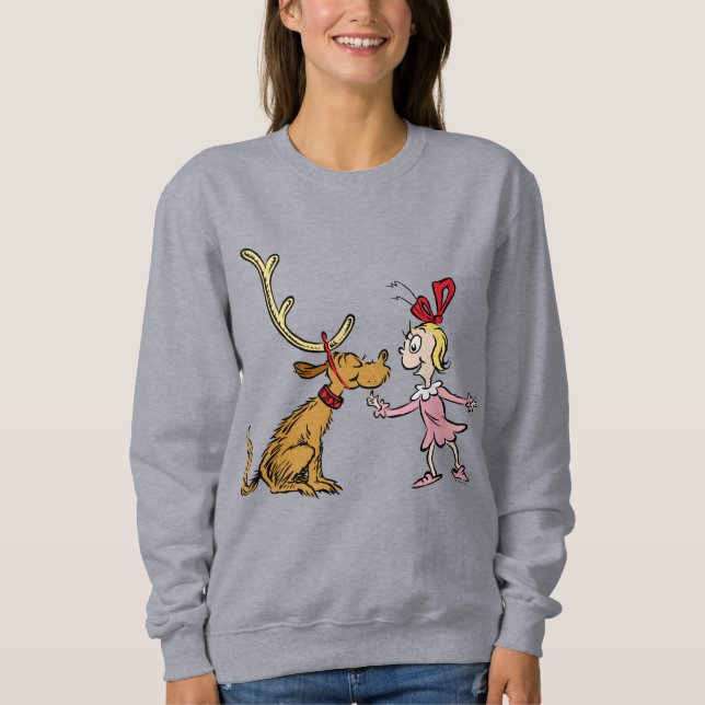 Grinch | Max & Cindy Lou Who Sweatshirt (Front)
