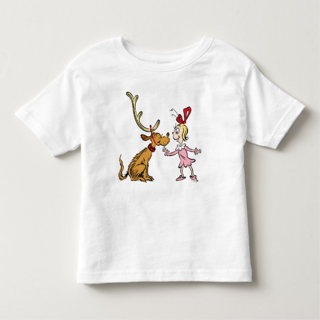 Grinch | Max & Cindy Lou Who Toddler T-Shirt (Front)