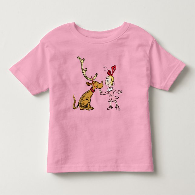 Grinch | Max & Cindy Lou Who Toddler T-Shirt (Front)